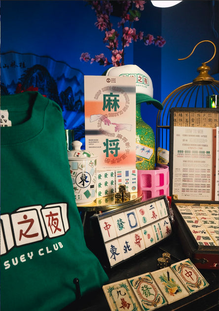 Retro Mahjong Set - Asian Lifestyle Boutique – CHOP SUEY CLUB