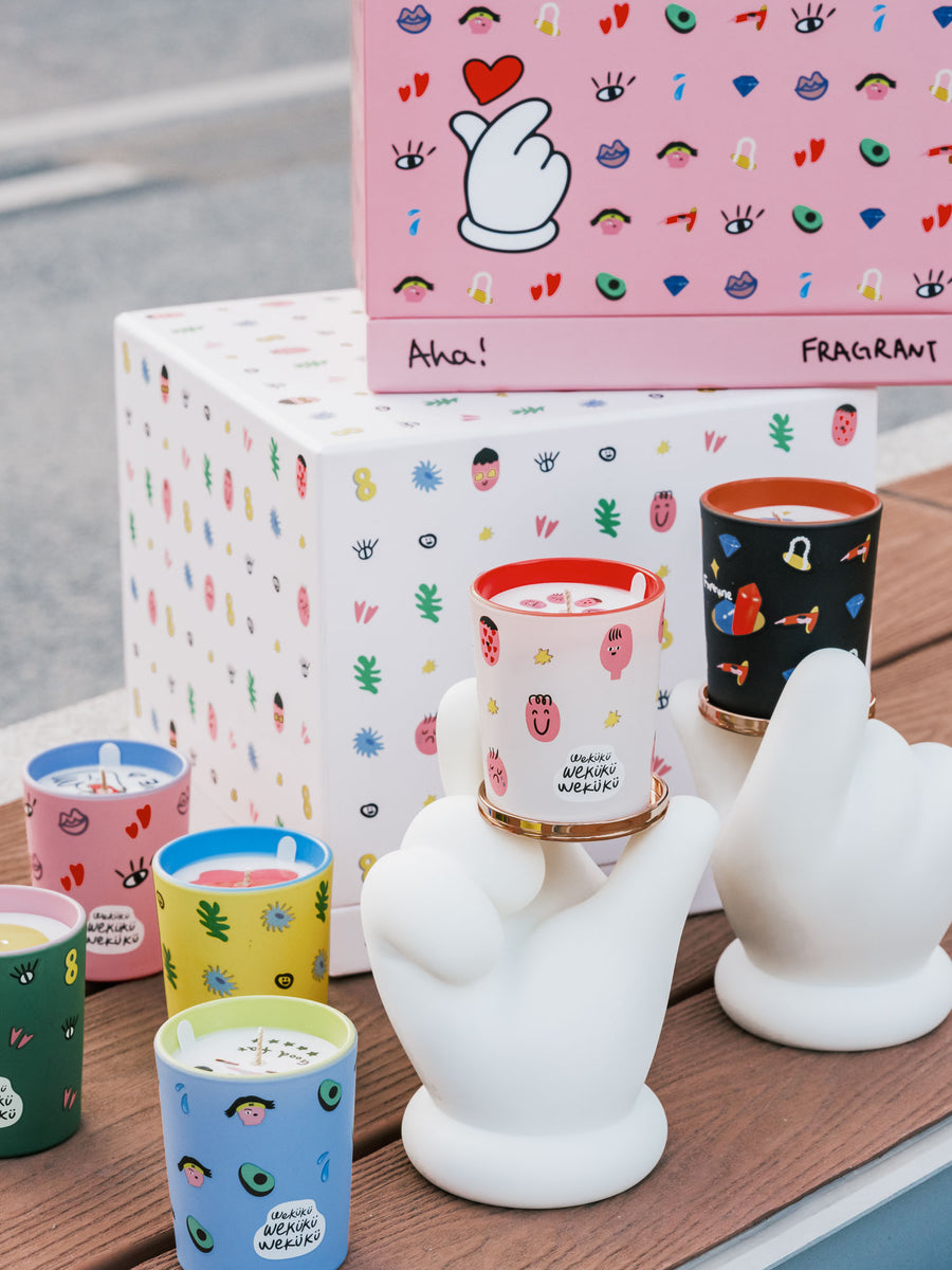 Aha! 02 Candle Gift Box by WEKUKU - Chop Suey Club - Asian