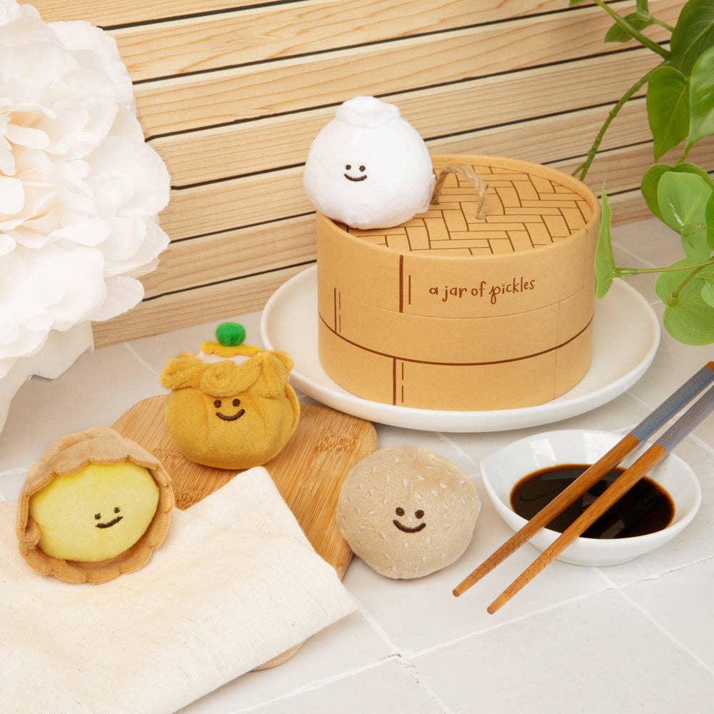 Mini Dim Sum Plushie Set Asian Lifestyle Boutique CHOP SUEY CLUB