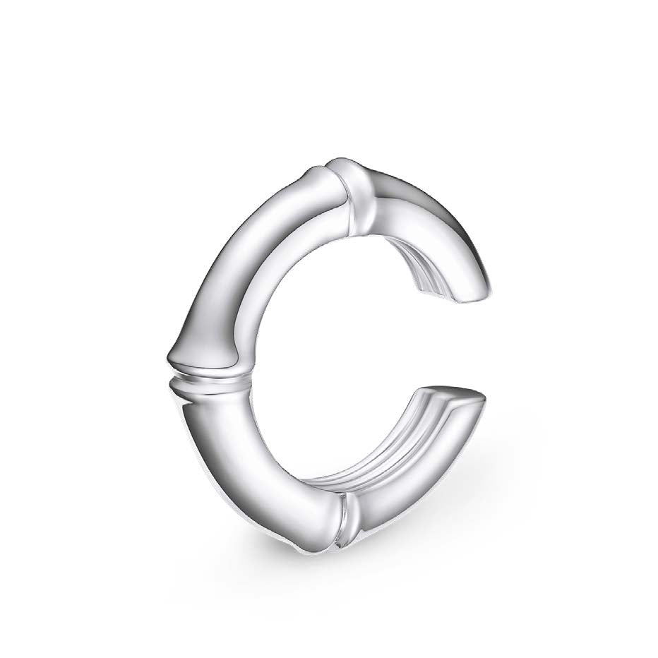 Cough in Vain Bamboo Joint Single Hoop Ear Cuff Chop Suey Club CHOP