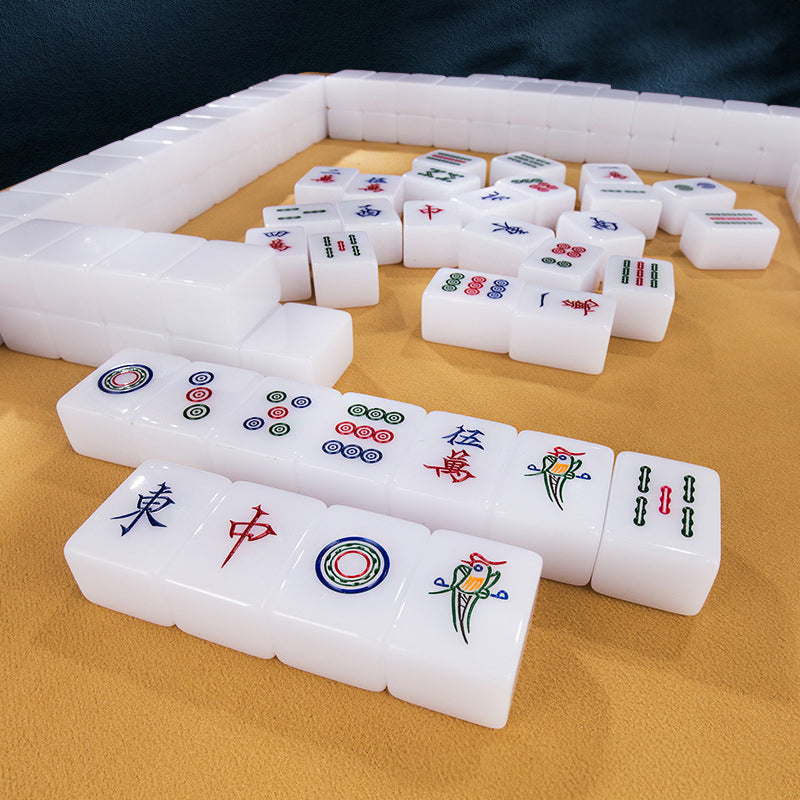 Classic White Chinese Mahjong Set - Asian Lifestyle Boutique