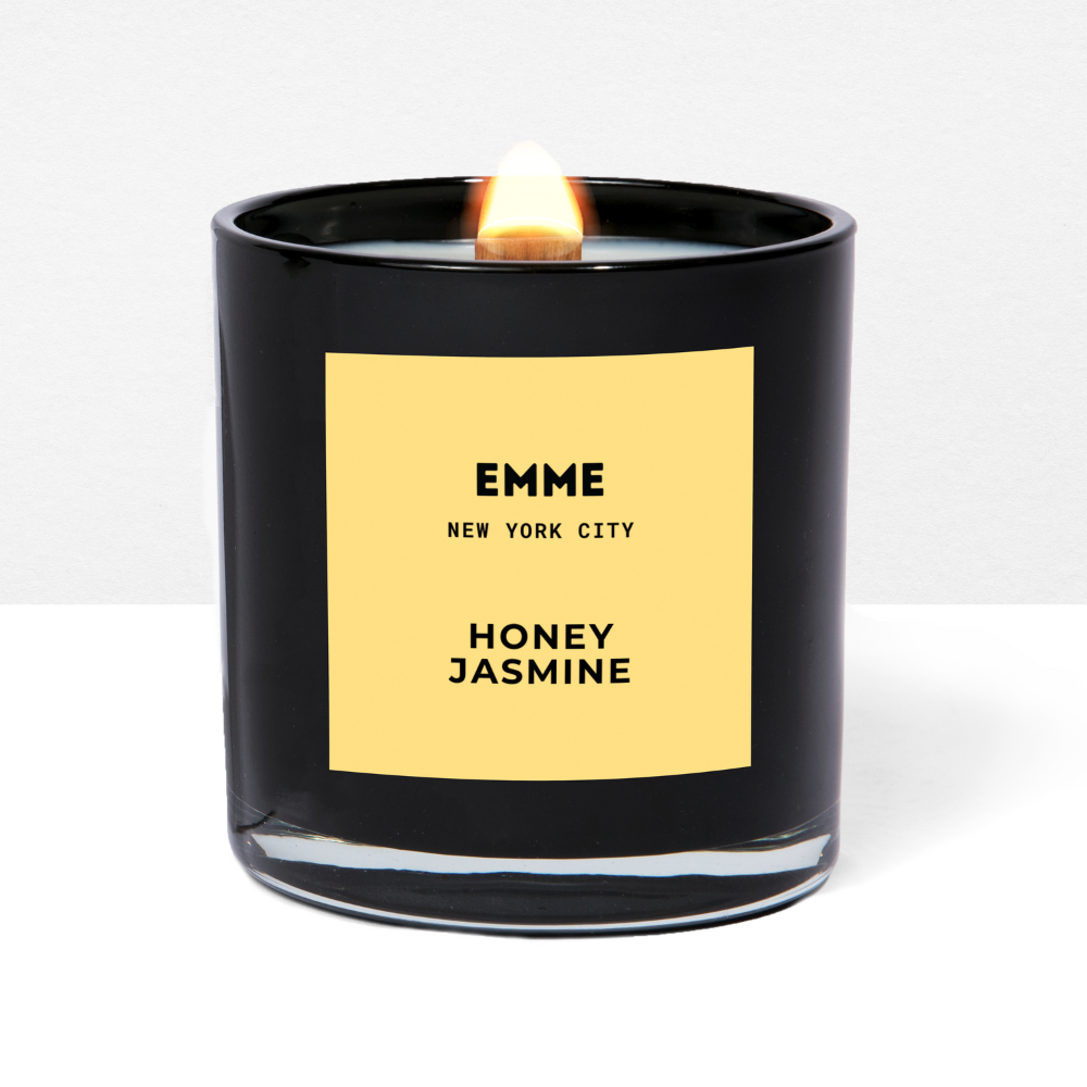 Honey Jasmine Candle Jar - Thumbnail 3
