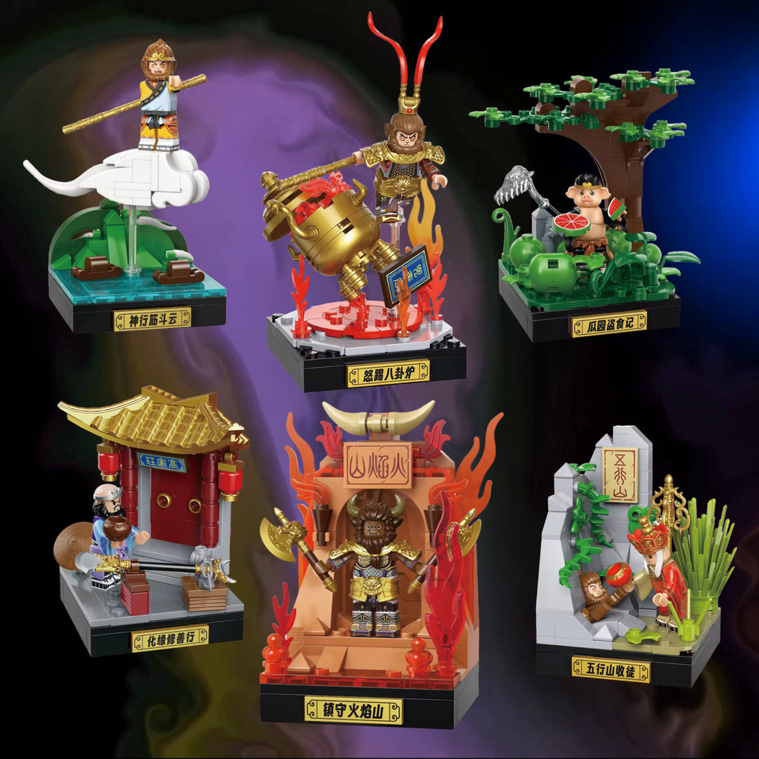 Journey to the West Brick Toy - Set of 6 – CHOP SUEY CLUB