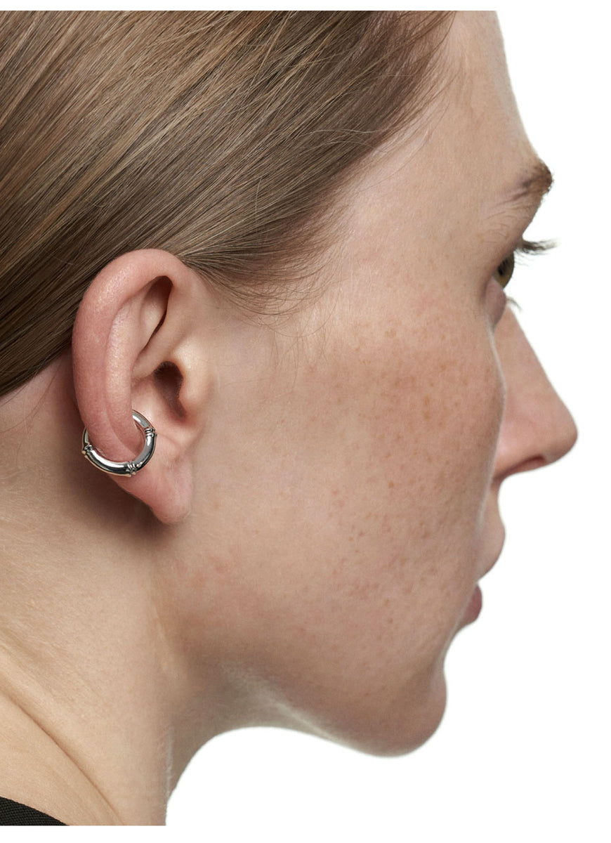 Cough in Vain Bamboo Joint Single Hoop Ear Cuff Chop Suey Club CHOP