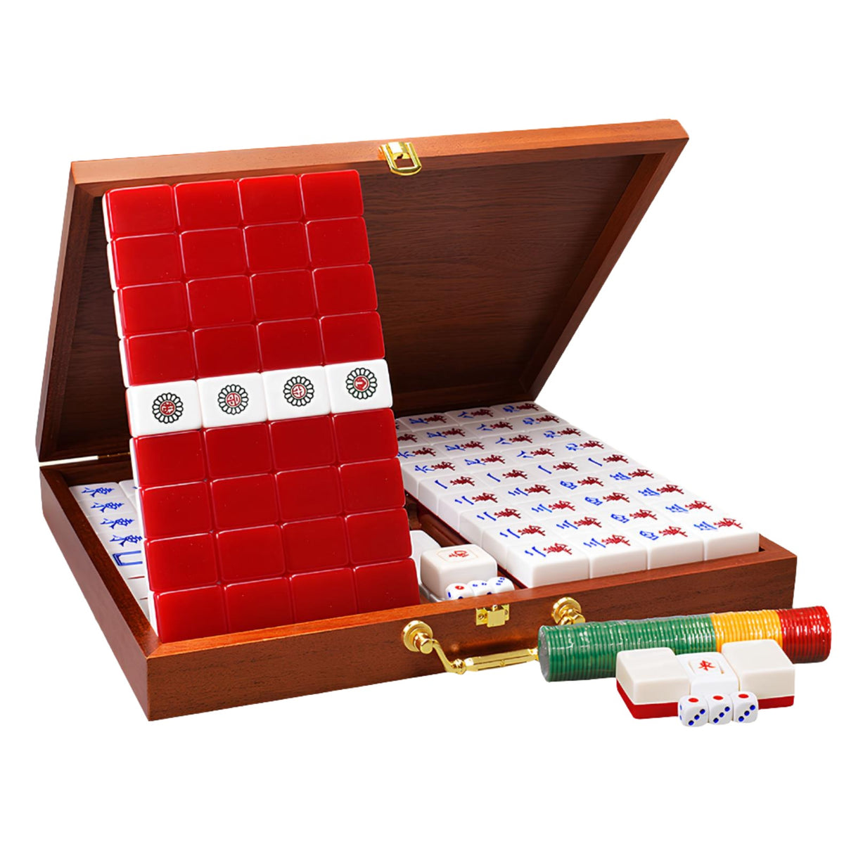 Red Tile Chinese Mahjong Set | Chop Suey Club – CHOP SUEY CLUB