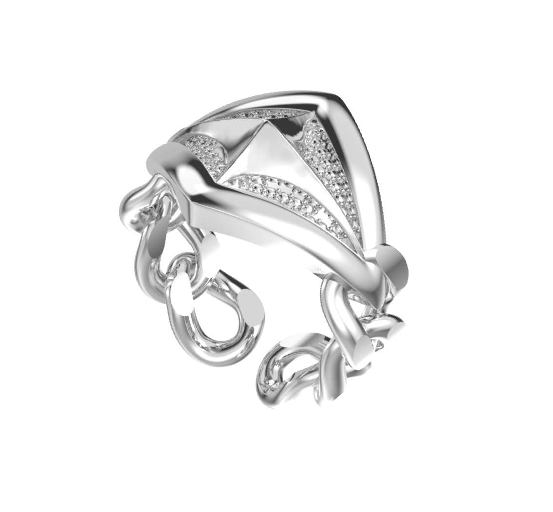 RHOMBUS RING by Yuri Tan - Asian Lifestyle Boutique – CHOP SUEY CLUB