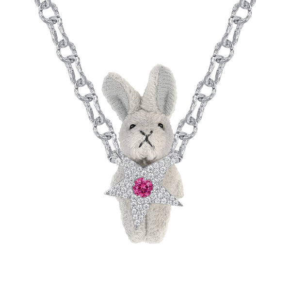 Swarovski discount bunny necklace