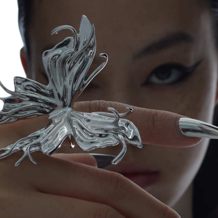 YVMINxDIDU Large Butterfly Ring - Asian Lifestyle Boutique – CHOP