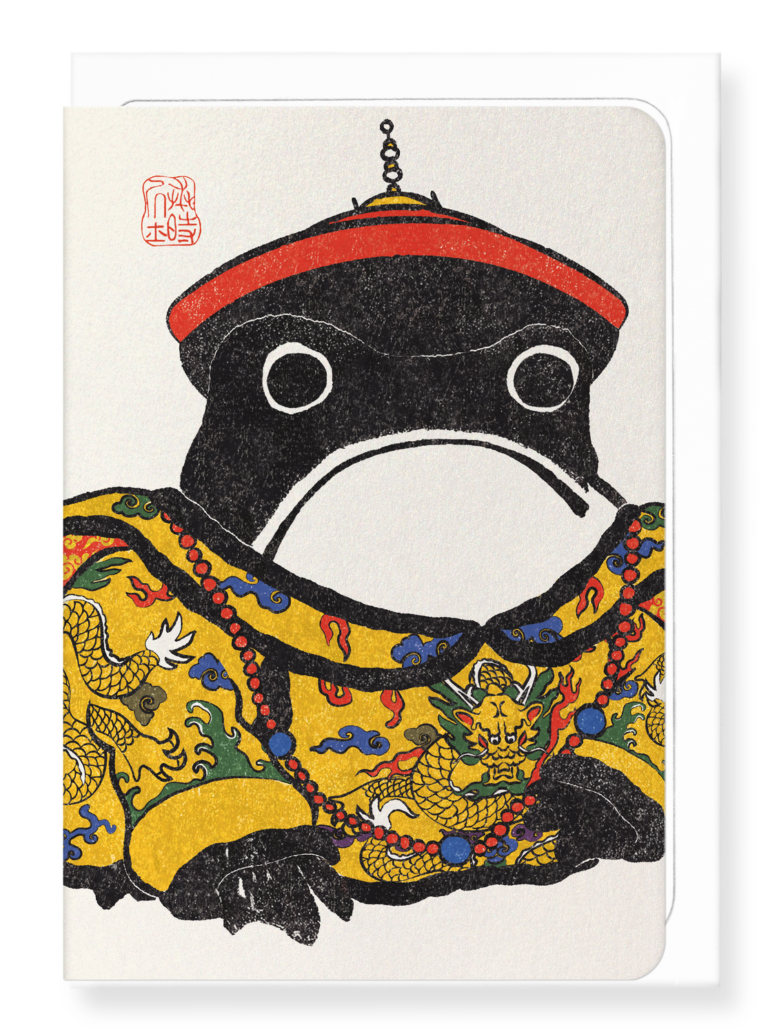 g*z様 ESSO エッソ NOSEY アドバタイジング キャラクター Emperor Ezen Frog Greeting Card - Asian Lifestyle Boutique – CHOP