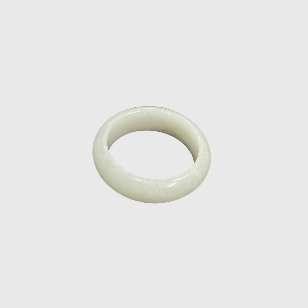 ★韓国人気★SID JEWELRY★Onyx , White jade donut ring ☆韓国人気☆SID JEWELRY☆Onyx , White jade donut ring (指輪